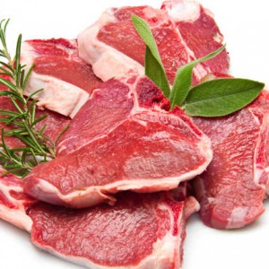 lamb loin chops raw